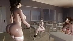 3D Animation – Girls and microBikini