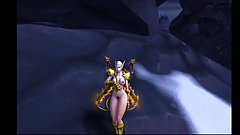 blud elf blonde in armor