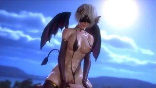 NieR Demon Girl 2B Riding Dick (HentaiSpark.com)