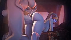 Draenei Futanari Nightelf Doggystyle