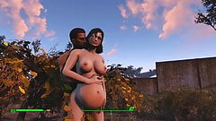 A selection of sex with a pregnant woman. Fallout 4 Sex Mod