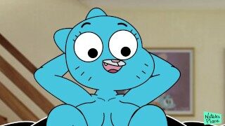 Nicole Watterson’s advertencia – parodia animada del increíble mundo de Gumball