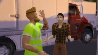 Truckstop Slut Service Boy Part 1 Dirty talk – Sims 4