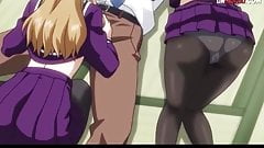 Horny Schoolgirls fucked by their teacher, Uncensored Hentai