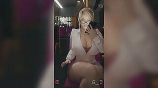 Sarah Bryant BBC At The Bus (Animation With Sound)