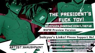 (My Hero Academia) President Deku’s Fuck Toy!