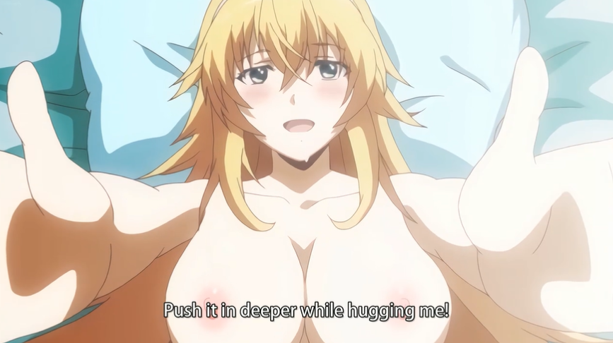 anime arms_out bed bedroom hentai nude pillow shigokare:_ecchi_na_joshi_daisei_to_doki vaginal vaginal_penetration vaginal_sex x2_love_lesson!!