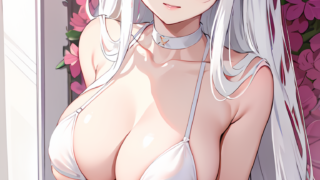 Hentai – 1girl ai generated breasts cleavage echidna (re:zero)