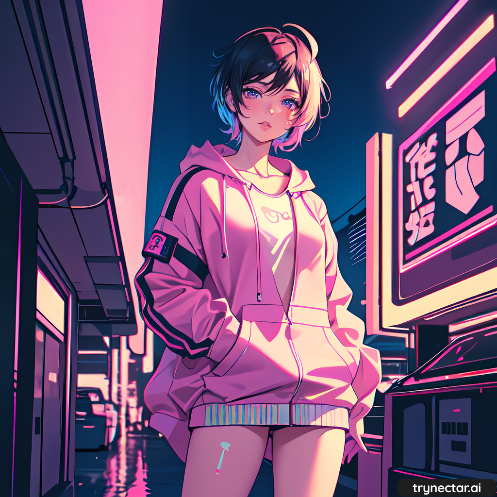 ai_generated hentai nsfw synthwave vaporwave