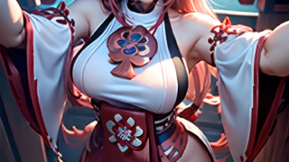 Hentai – ai generated genshin impact hentai nsfw yae miko |