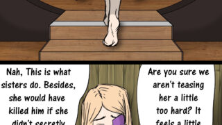 Hentai – 1boy 2 girls abs bare legs big penis completely nude