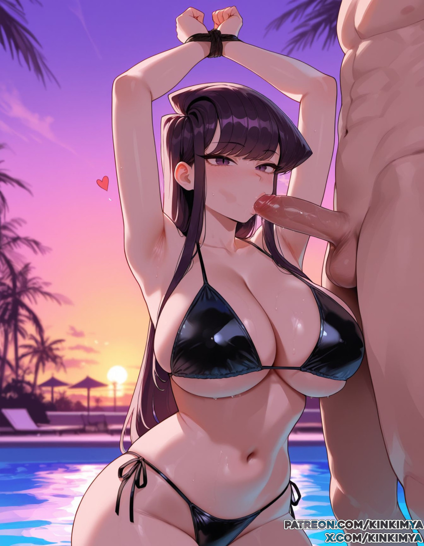 1boy 1girl ai_generated ass ass_bigger_than_head ass_focus balls beach big_ass big_breasts big_thighs black_lipstick bondage breasts brown bubble_ass bubble_butt dumptruck_ass erection fat_ass fellatio fishnets girly gothic gothic_lolita hair hentai high_res high_resolution horny huge_ass huge_breasts huge_thighs kinkimya komi-san_wa_komyushou_desu komi_can't_communicate komi_shouko male manga mature mature_body mature_figure milf mommy navel oral oral_sex penis perfect_body round_ass sexy shy shy_girl stable_diffusion testicle thick thick_ass thick_thighs thighs uncensored voluptuous waifu_diffusion wide_hips