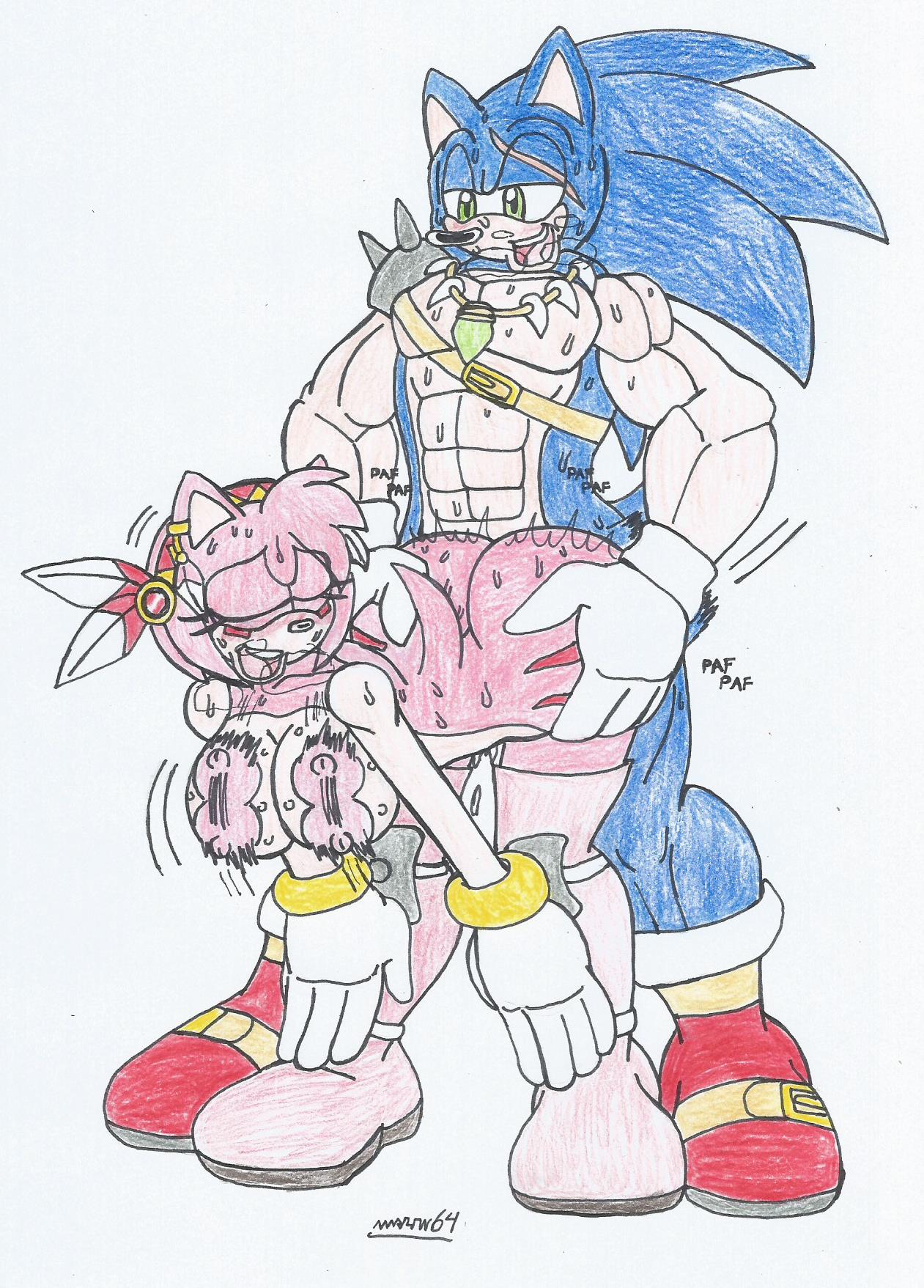 Hentai – 1boy 1girl amy rose barbarian cosplay crossover