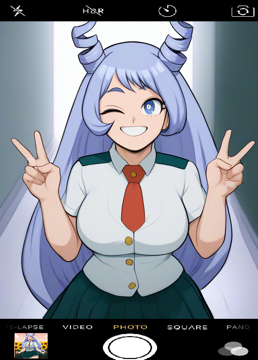 Hentai – 1girl ai generated big breasts blue eyes blue hair boku